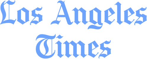 LA times logo front